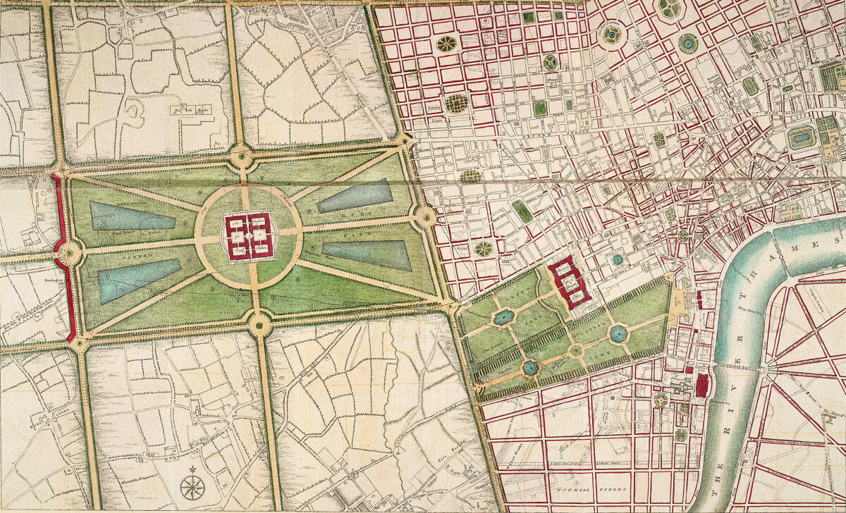 A plan of Hyde Park, 1766