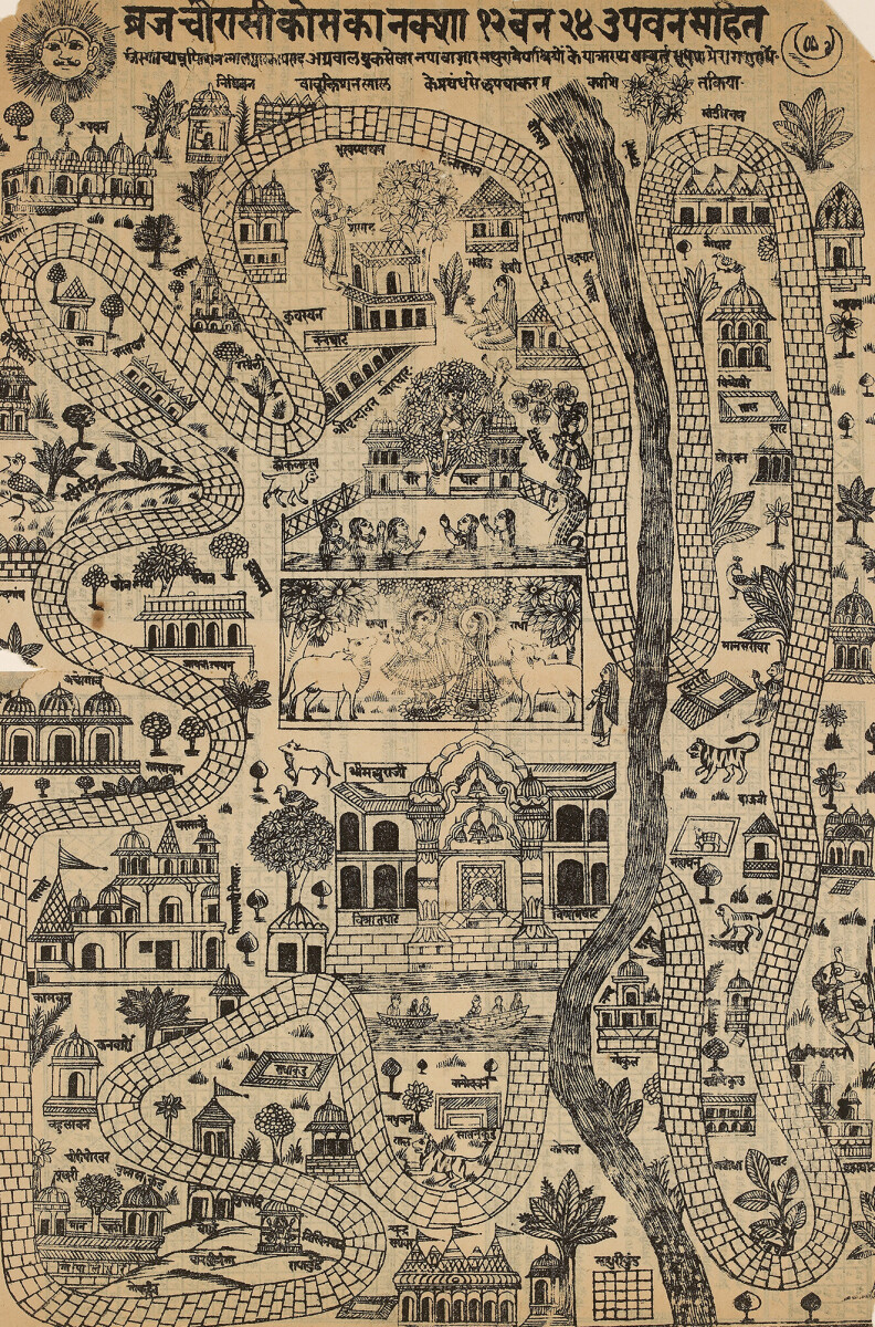 Pilgrim Map of Mathura