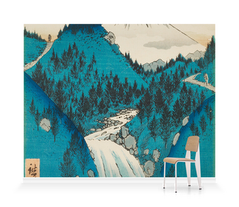 'In the Mountains of Izu Province' Wallpaper Mural