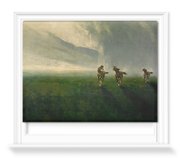 '3 Gee Gees in a Storm' Roller Blind