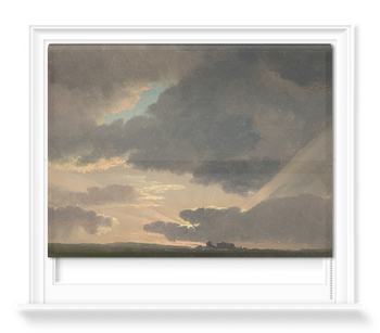 'Sunset in the Roman Campagna' Roller Blind