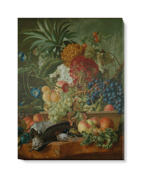 'Fruit, Flowers and Dead Birds' Canvas Wall Art