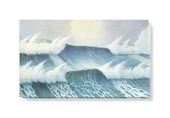 'Seascape by Herbert Barnard John Everett' Canvas Wall Art