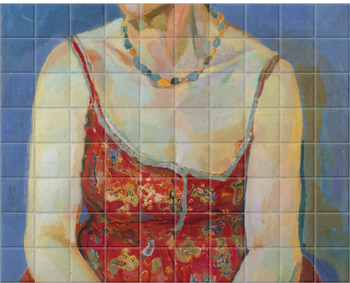 'Vanessa Bell (nÈe Stephen)' Ceramic Tile Mural