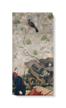 'Panel of Wallpaper II' Canvas Wall Art