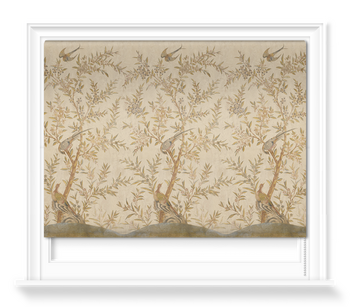 'Wotton-Under-Edge Chinoiserie Parchment' Roller blinds