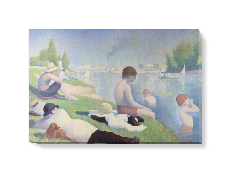 'Bathers at Asnieres' Canvas Wall Art
