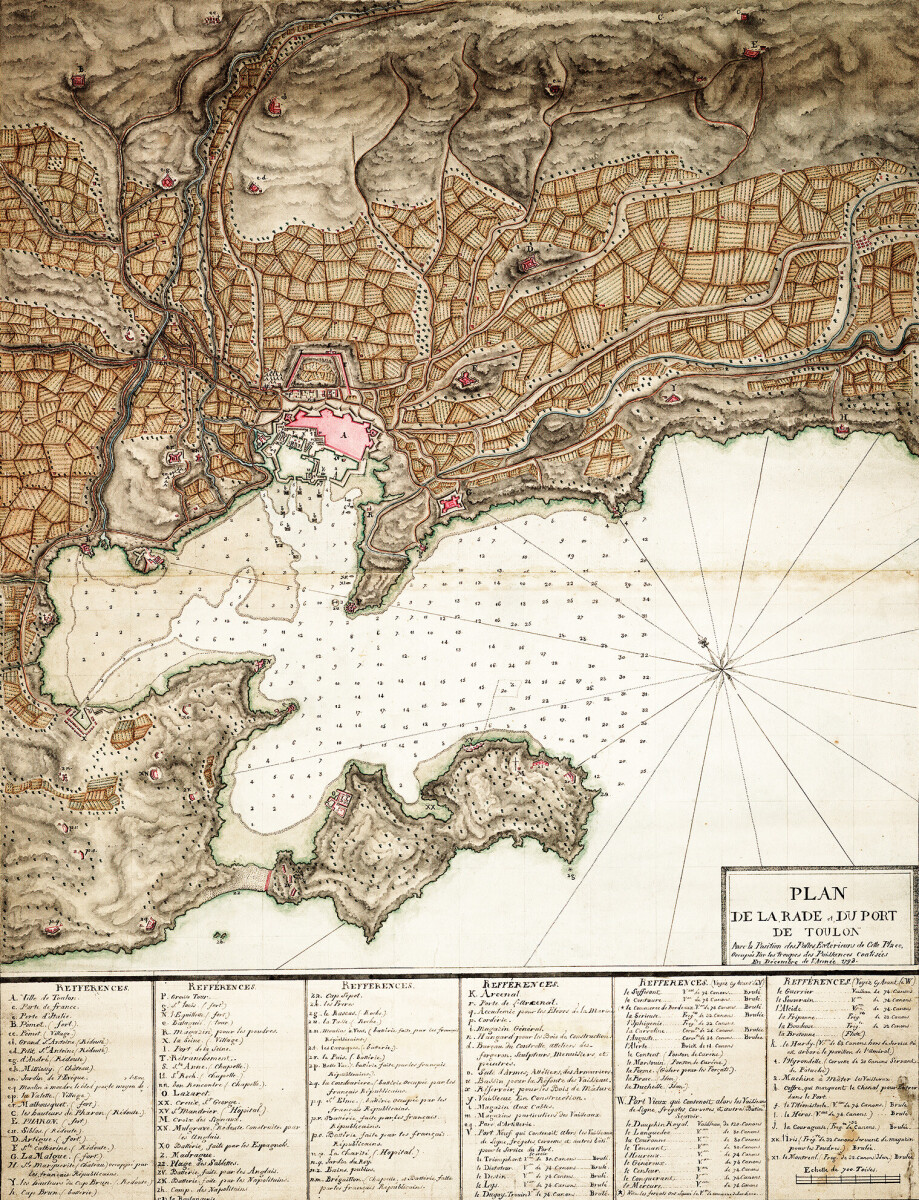 Plan of Toulon