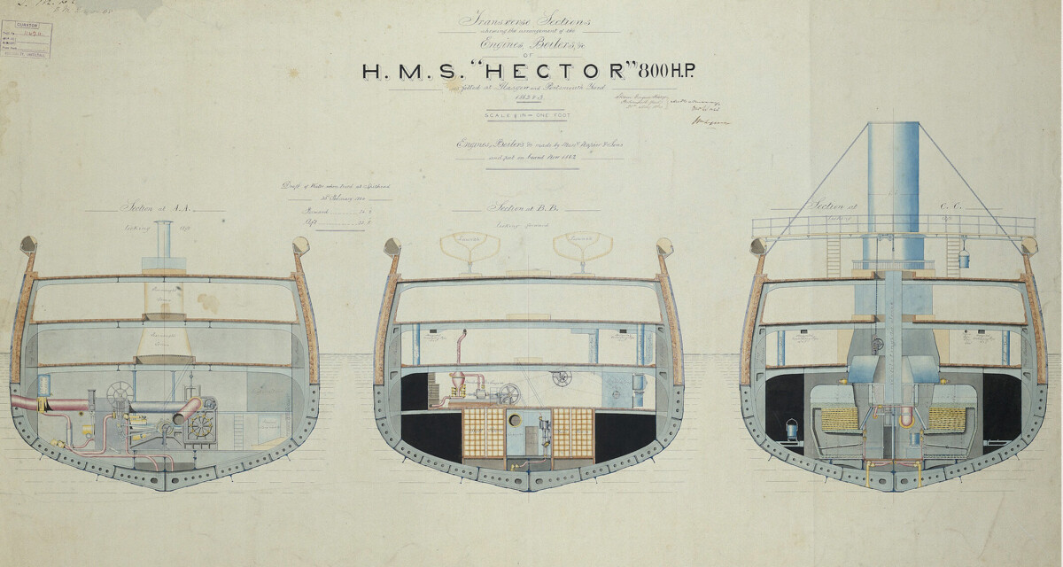 Plans for HMS Hector