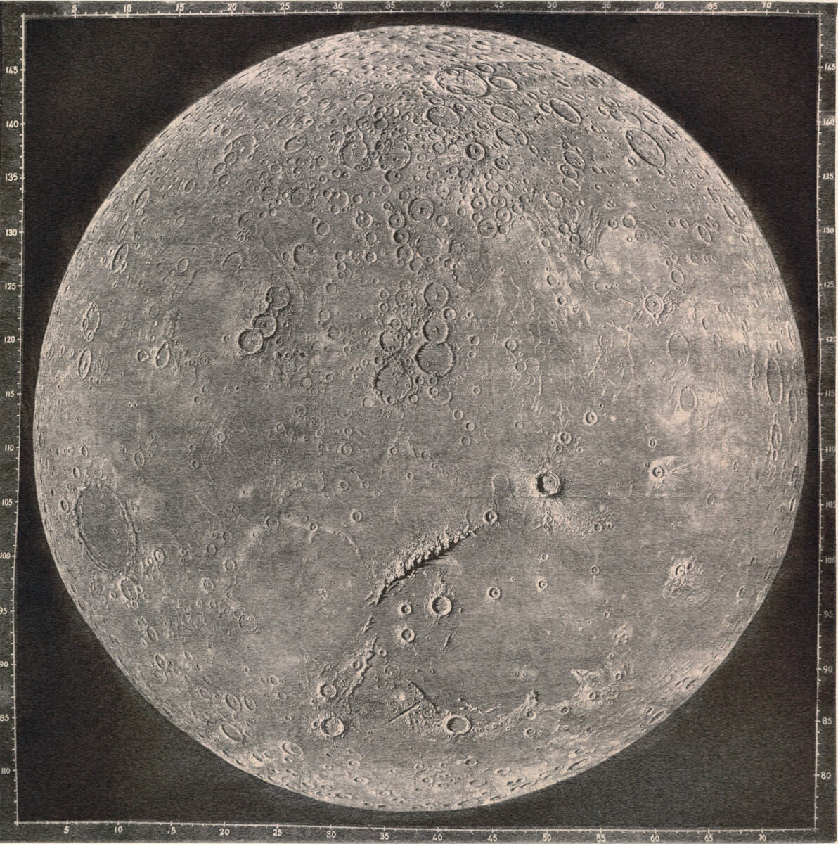 A map of the Moon