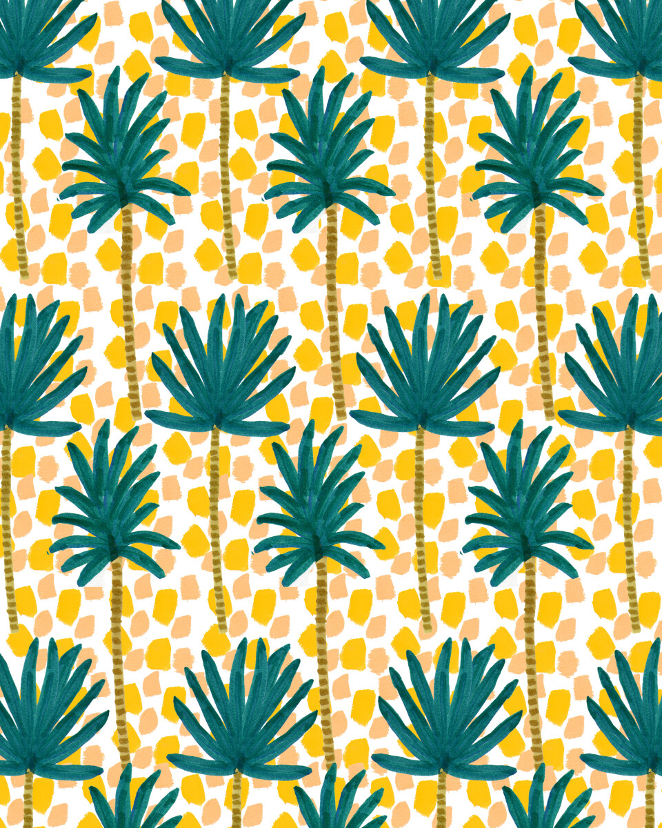Palm Trees and Dots II