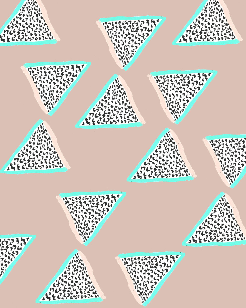 Patterned Triangles 2