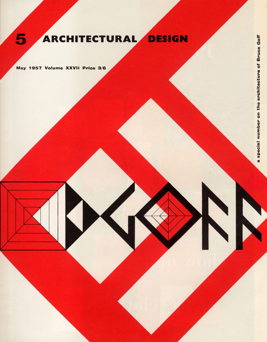 50s Architectural Design Magazine Cover