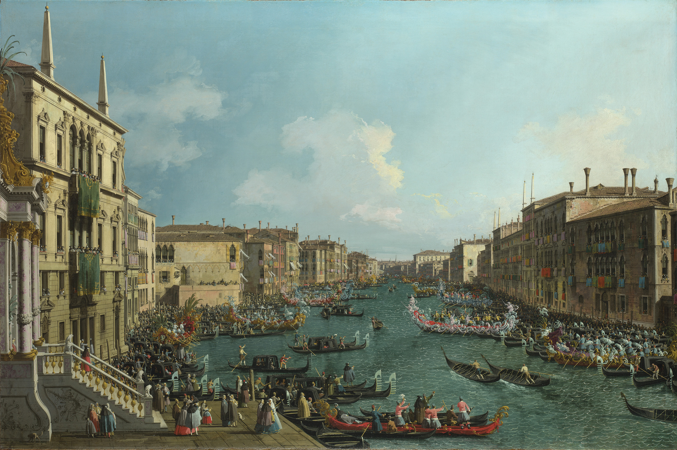 Venice: A Regatta on the Grand Canal
