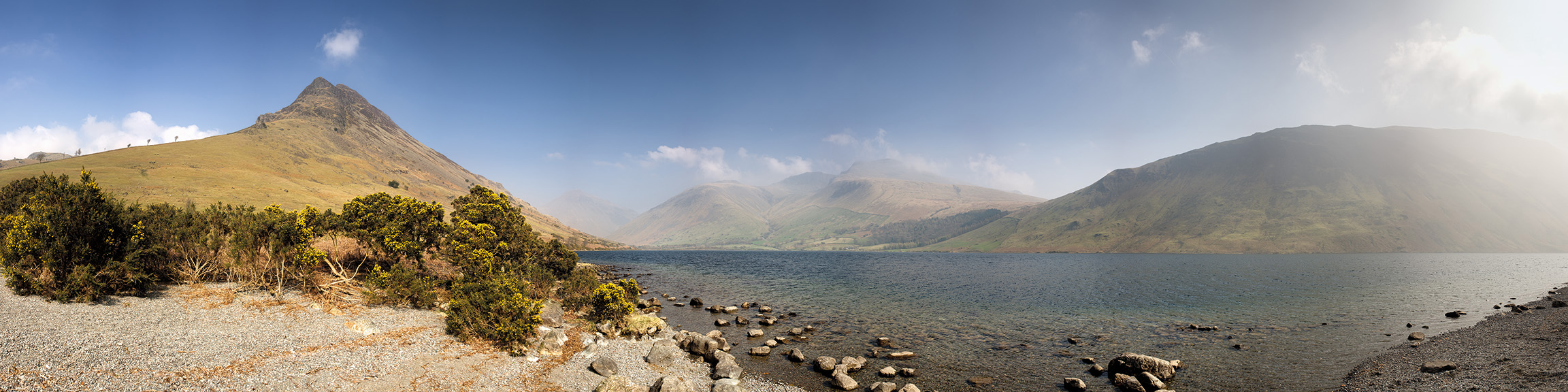 Wastwater and Scafell Pike