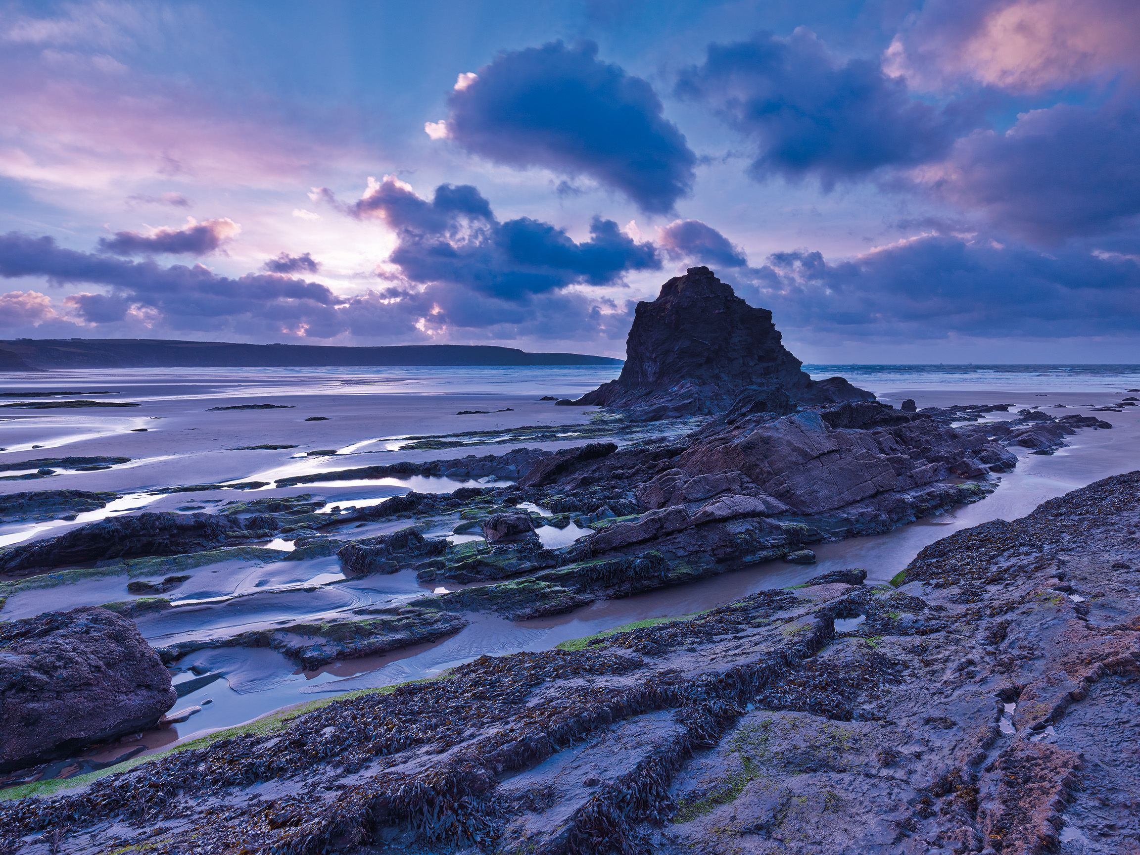 Broad Haven Beach, St Bride's Bay, Pembrokeshire, Wales