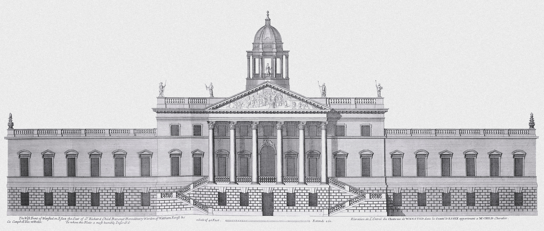 Design for Wanstead House