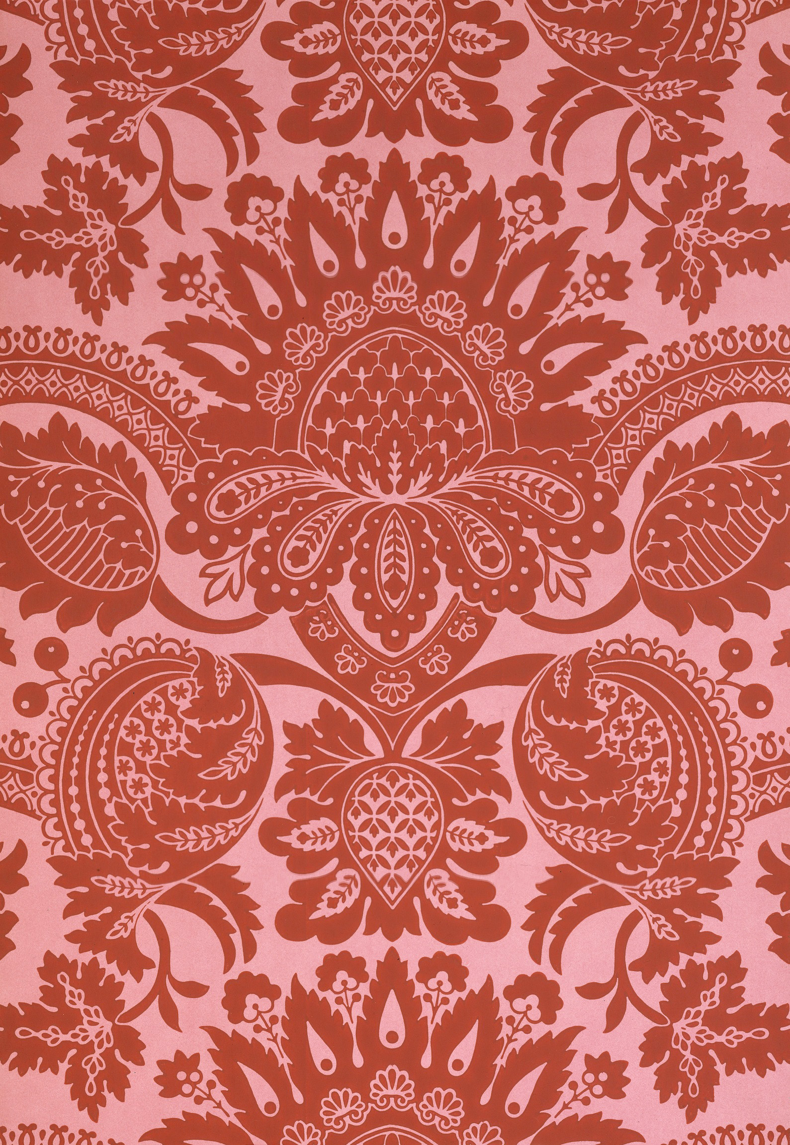 Fragment of flock wallpaper - V&A | SurfaceView Fragment of flock wallpaper - V&A | SurfaceView