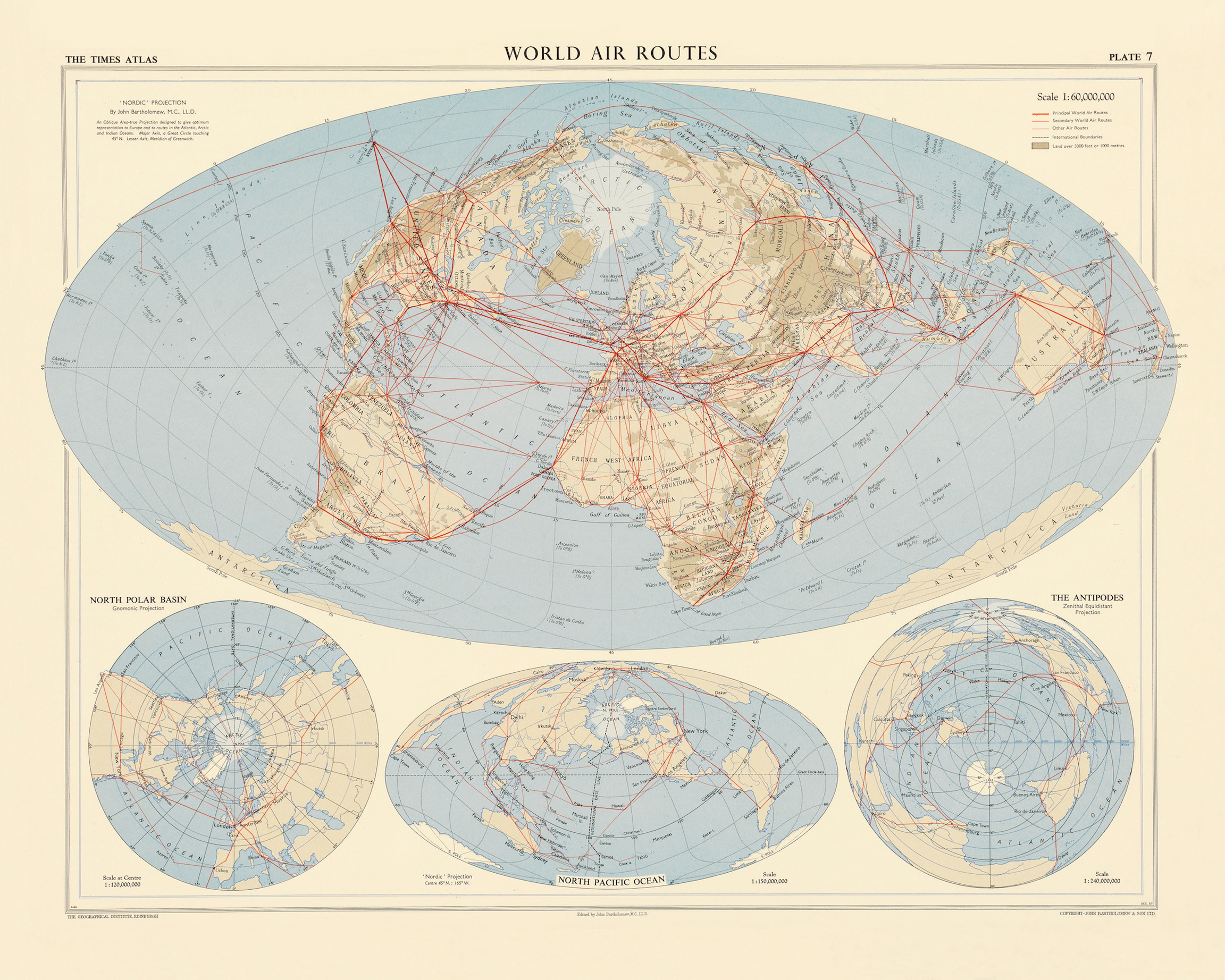 World Air Routes