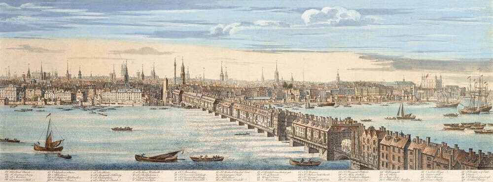 Panorama of London and the River Thames