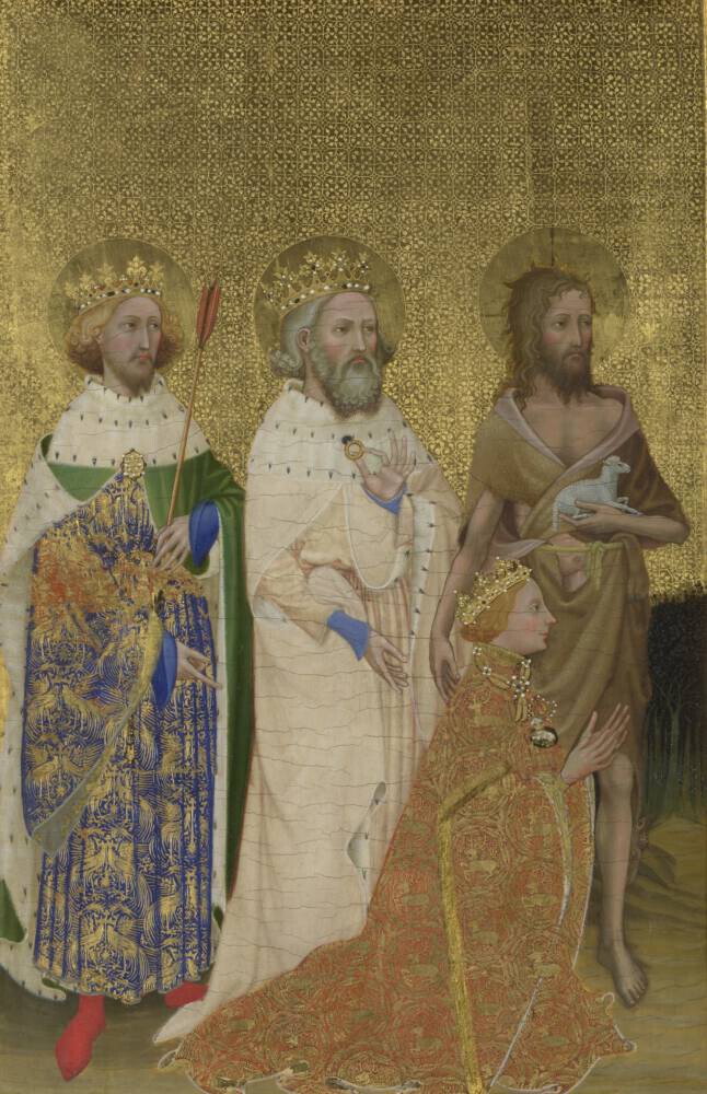 Section from The Wilton Diptych
