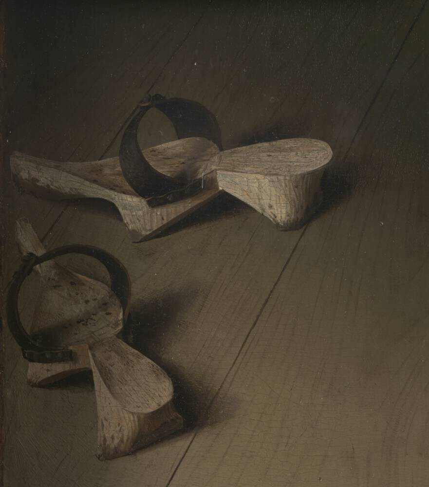 Detail from The Arnolfini Portrait