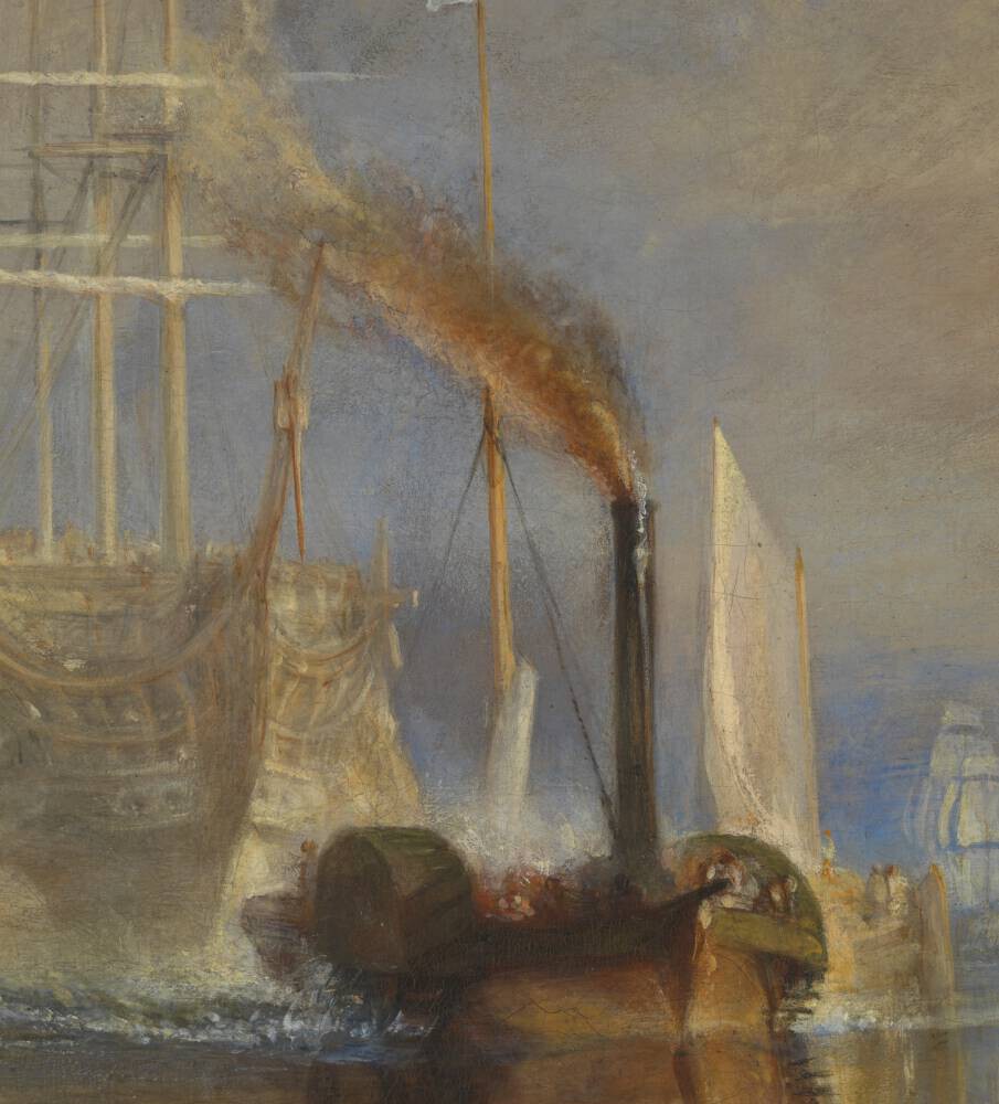 Detail from The Fighting Temeraire