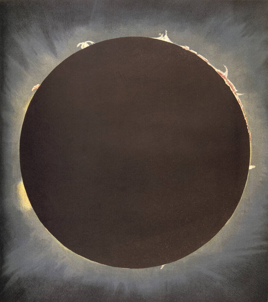 An eclipse, 1862