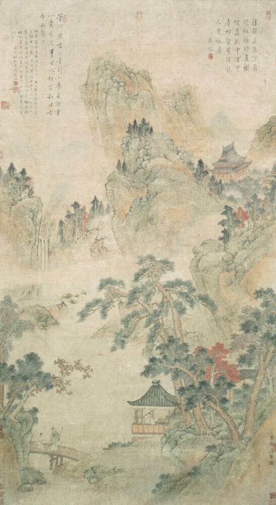 Ming Mountain Scroll