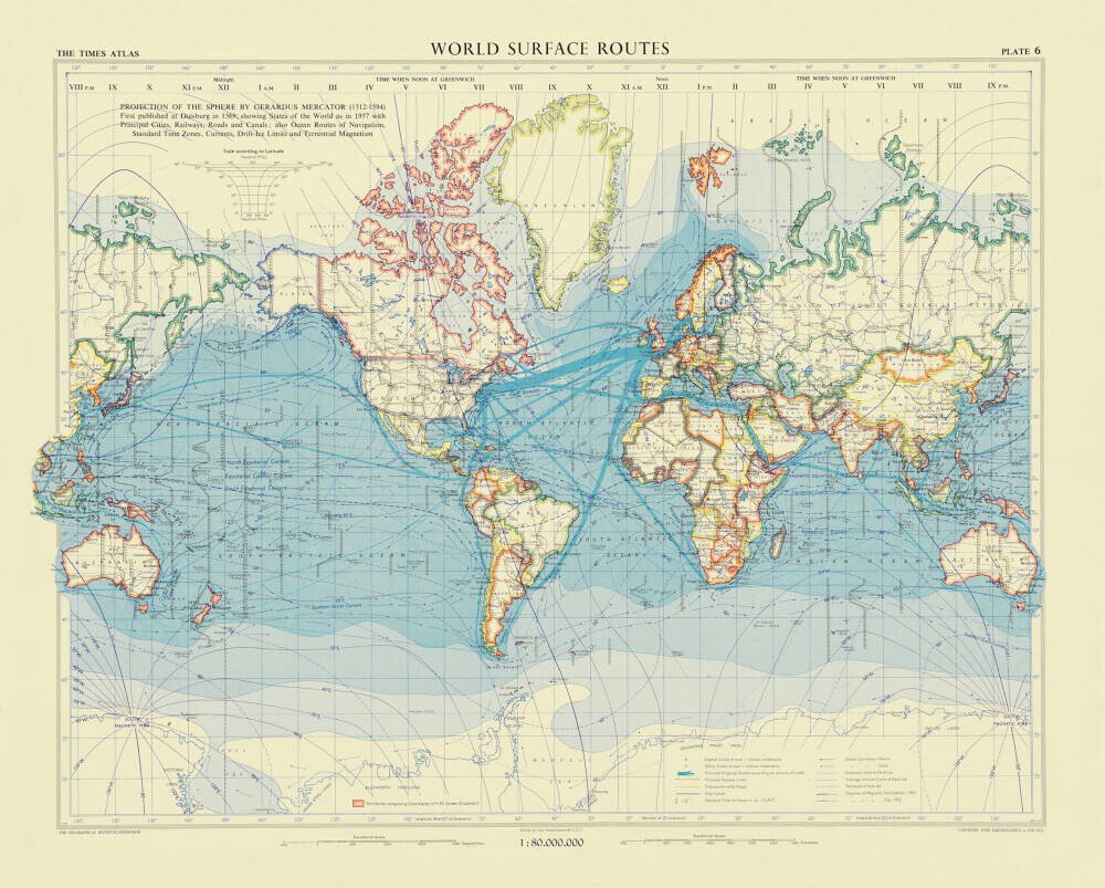 World Surface Routes
