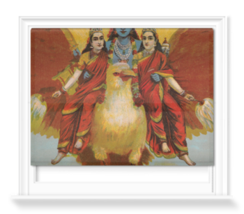 'Garuda-vahana-Vishnu' Roller Blind