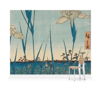 'Horikiri Iris Garden' Wallpaper Mural