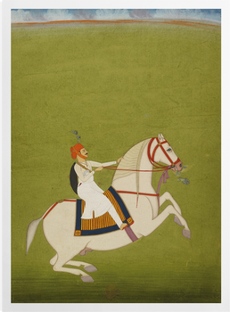 'Painting - Mounted Rajput' Art Prints