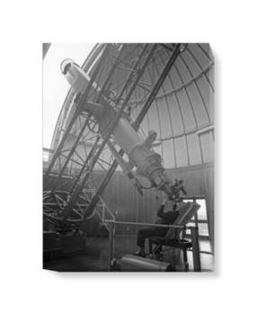 'The Great Equatorial Telescope' Canvas wall art