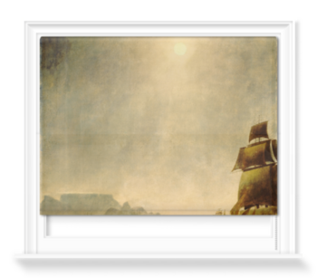 'Moonlight View Over Table Bay Showing the Great Comet of 1843' Roller Blinds