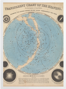 'A Chart of the Heavens' Art prints