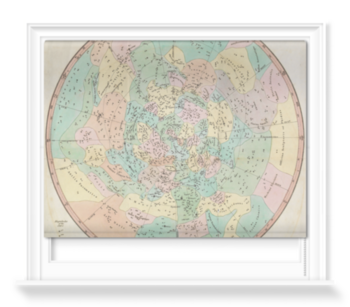 'A Chart of the Heavens for the Latitude of London, c.1825' Roller Blinds