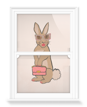 'Bunny Babe' Decorative Window Films