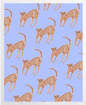 'Pink Cheetahs' Art Prints