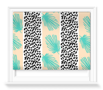'Palm Tree Abstract' Roller Blinds