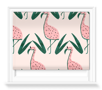 'Flamingo Watermelon II' Roller Blinds
