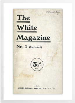 'The White Magazine, No. 1' Art Prints