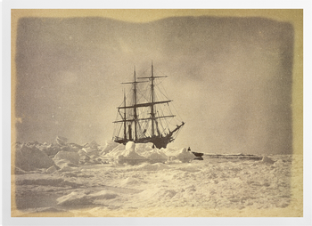 'A Ship in the Ice' Art Prints