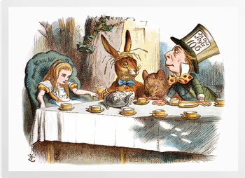'The Mad Hatter's Tea Party II' Art Prints