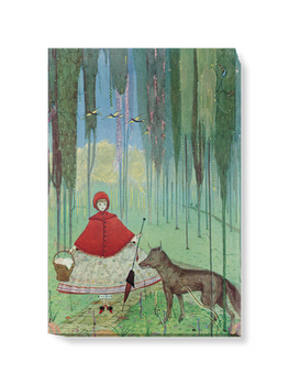 'Little Red Riding Hood' Canvas Wall Art