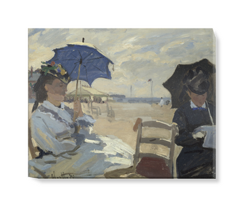 'The Beach at Trouville' Canvas Wall Art