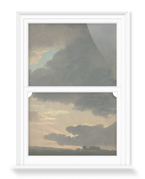 'Sunset in the Roman Campagna' Decorative Window Film