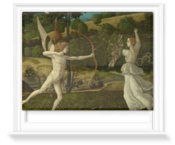 'The Combat of Love and Chastity' Roller Blind