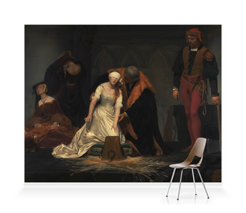 'The Execution of Lady Jane Grey' Wallpaper Mural