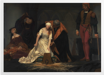 'The Execution of Lady Jane Grey' Art Prints